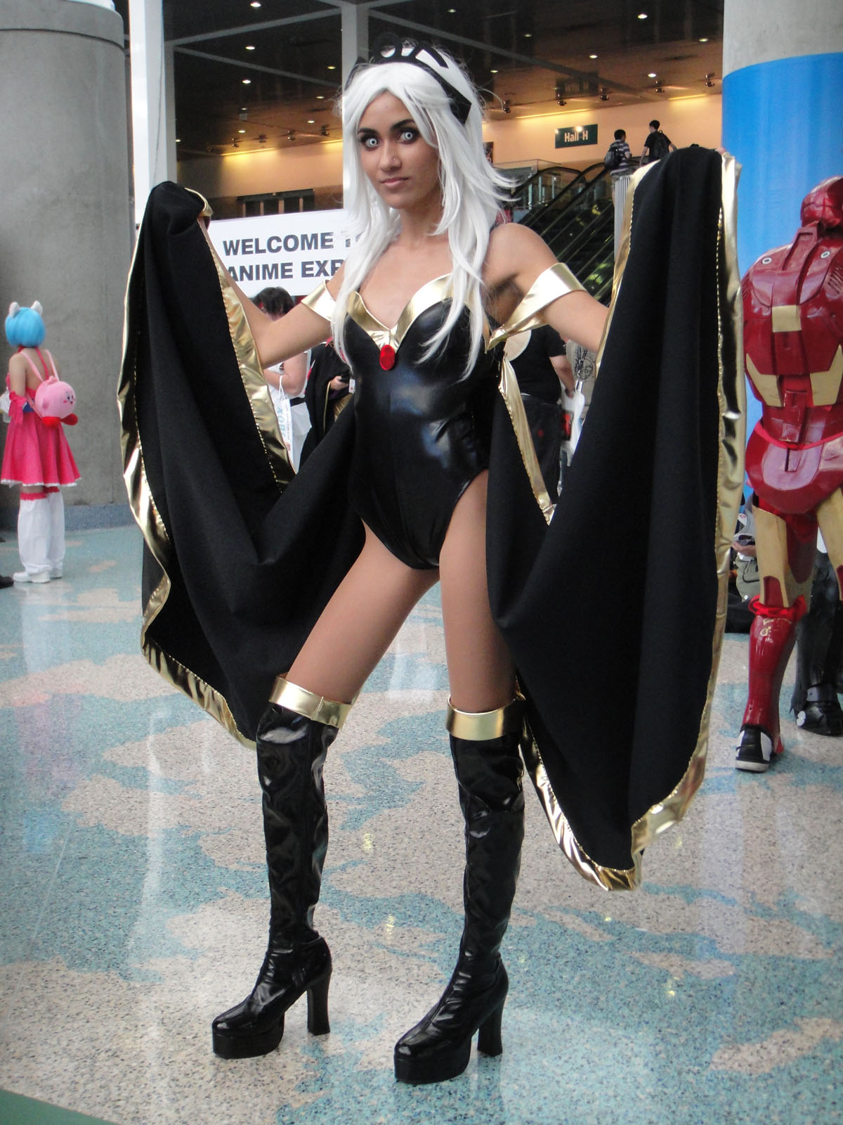 X-Men Storm Ororo Munroe Sexy Superhero Capes